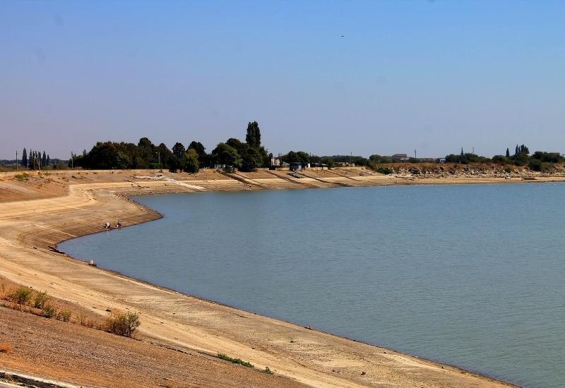 Краснодарское водохранилище пляж