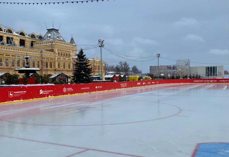 Нижегородская ярмарка каток